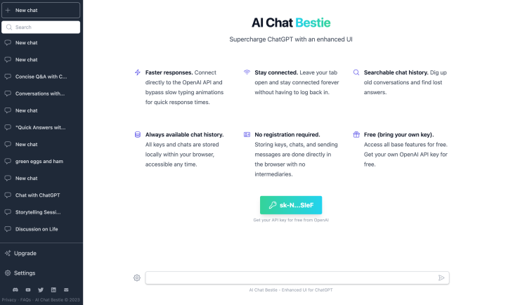 AI Chat Bestie