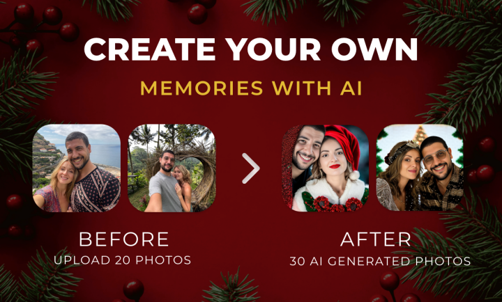 AI holiday cards