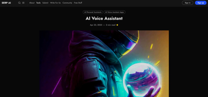 Ai voice assistant | Tool Information & Alternatives | Foundr.AI