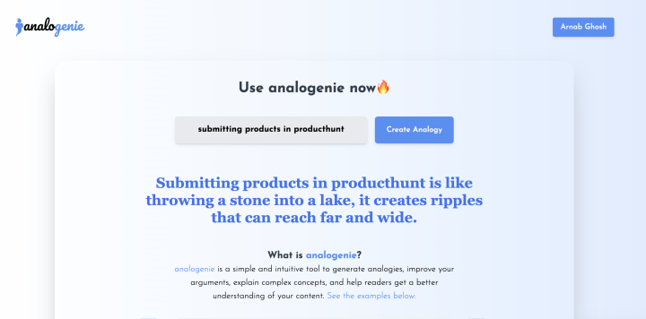 Analogenie