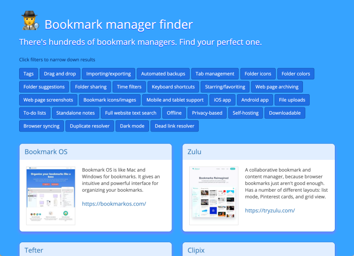 Bookmark OS