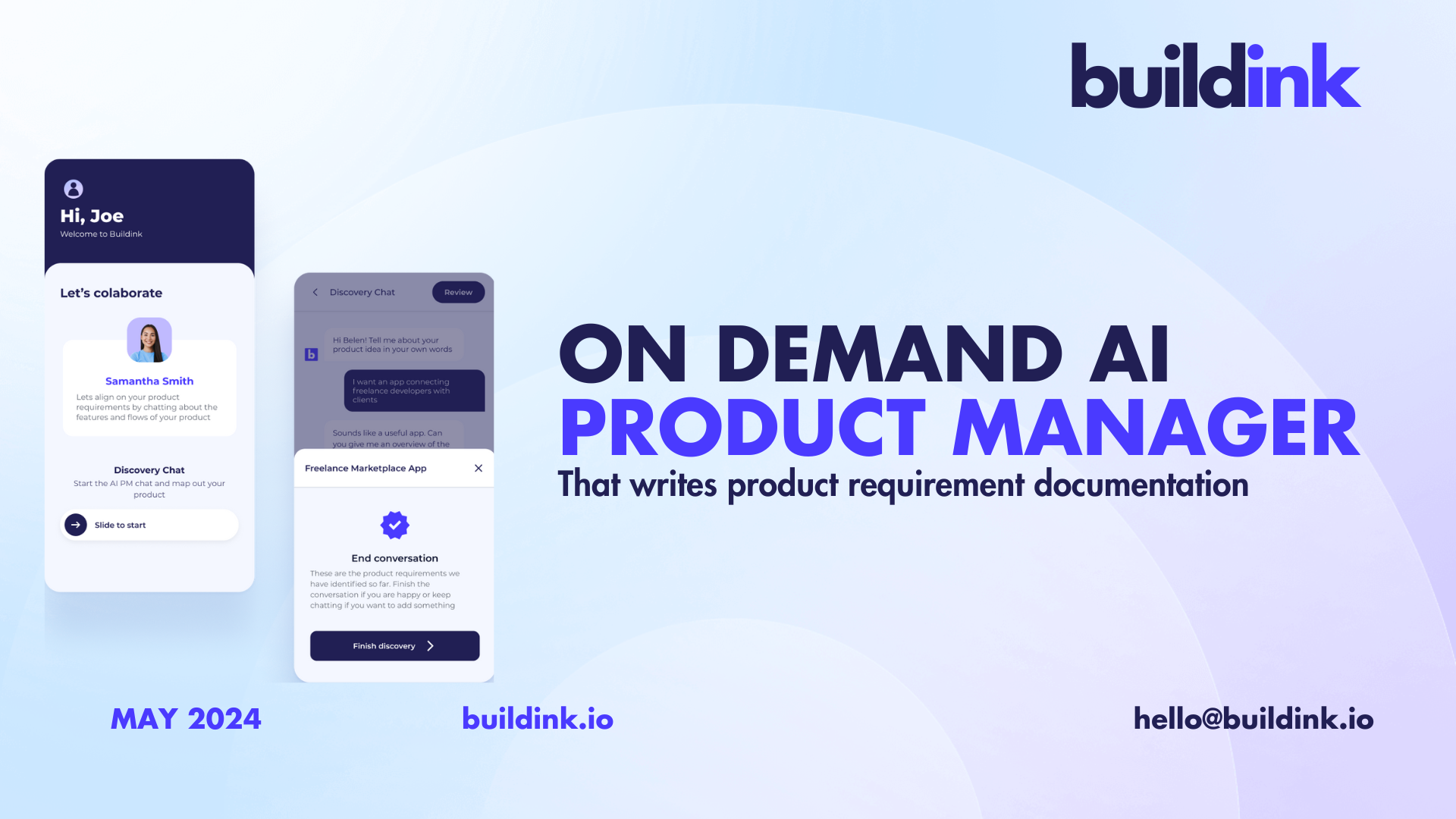 Buildink - On Demand AI Product Manager