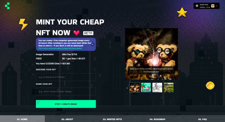 Cheap NFT Art