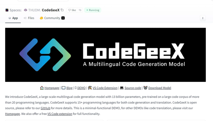 CodeGeeX