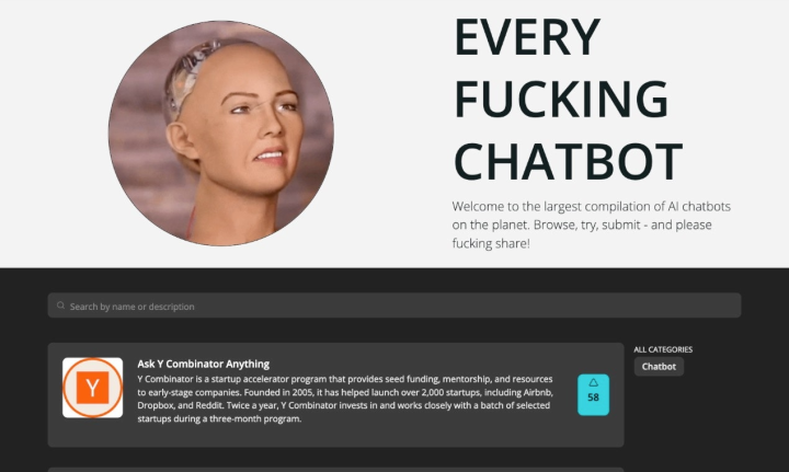 Every Fucking Chatbot