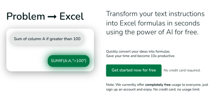 Excel Formularizer
