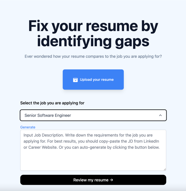 Fix My Resume Tool Information Alternatives Foundr AI