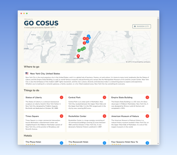 GO COSUS