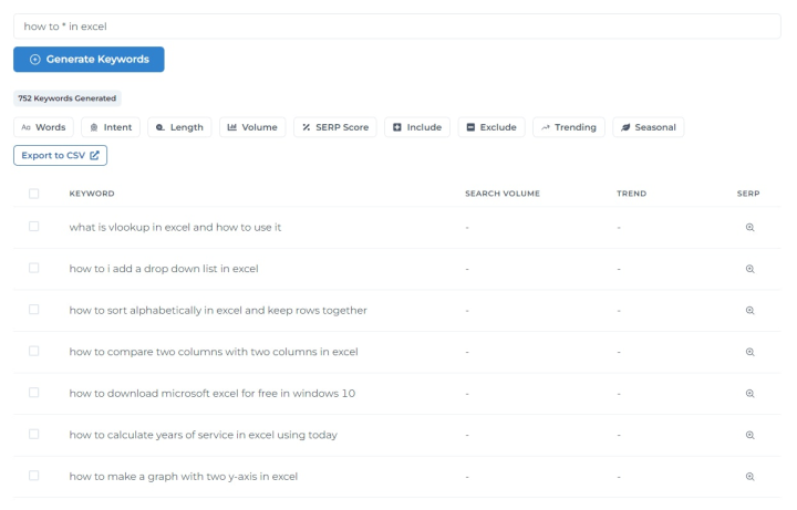 Keyword Catcher