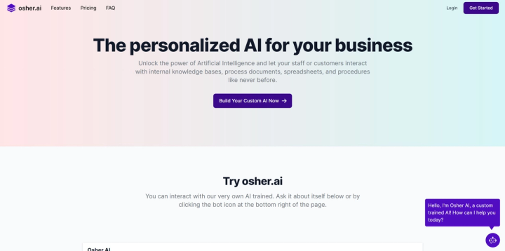 Osher.ai | Tool Information & Alternatives | Foundr.AI