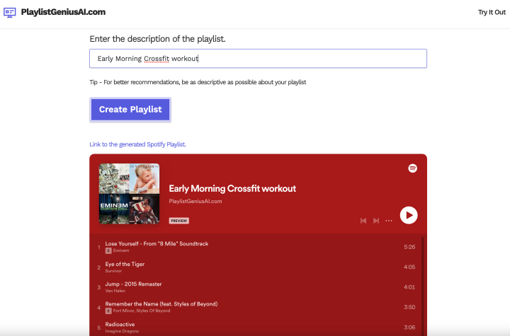 Playlist Genius