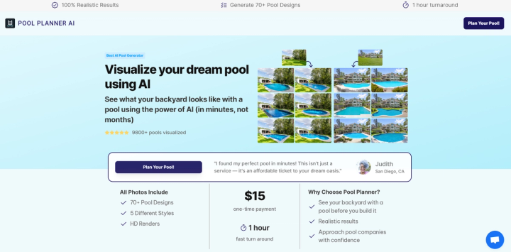 Pool Planner AI