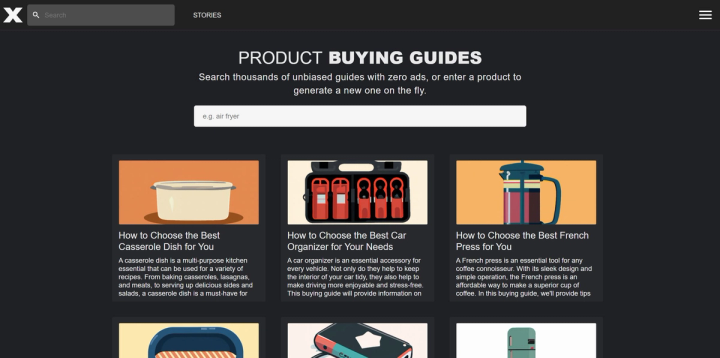 Product Buying Guides