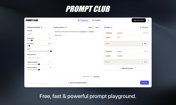 Prompt Club