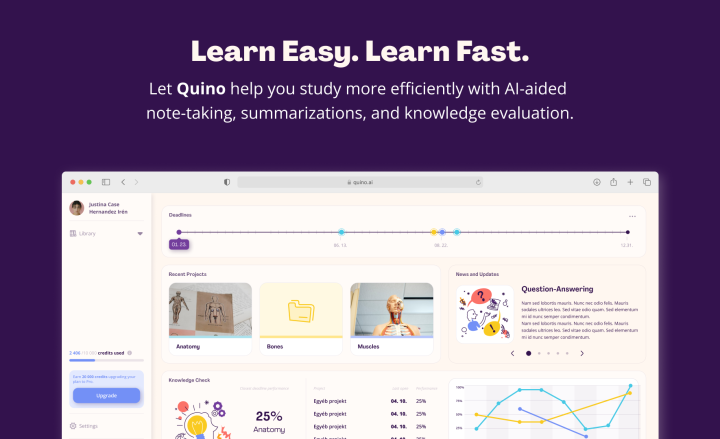 Quino | Tool Information & Alternatives | Foundr.AI