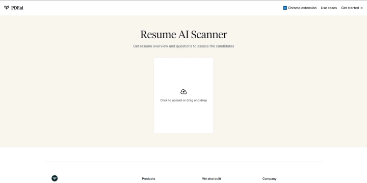 Resume AI Scanner