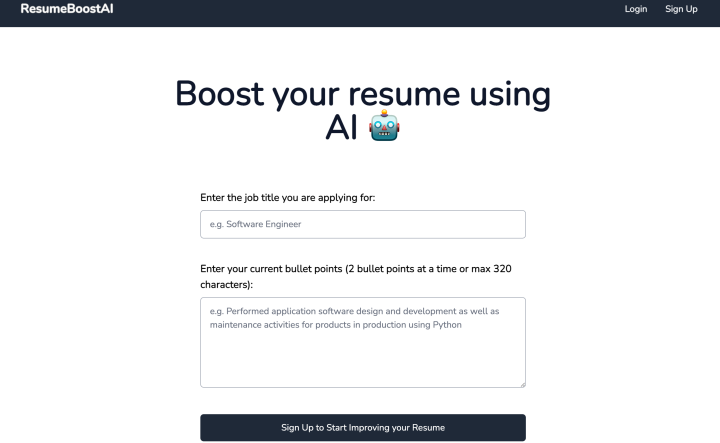 ResumeBoostAI 