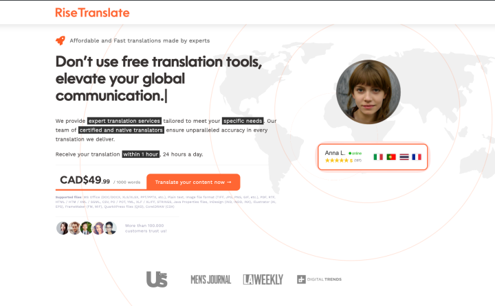 RiseTranslate
