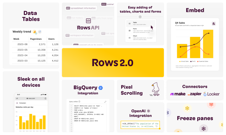 Rows