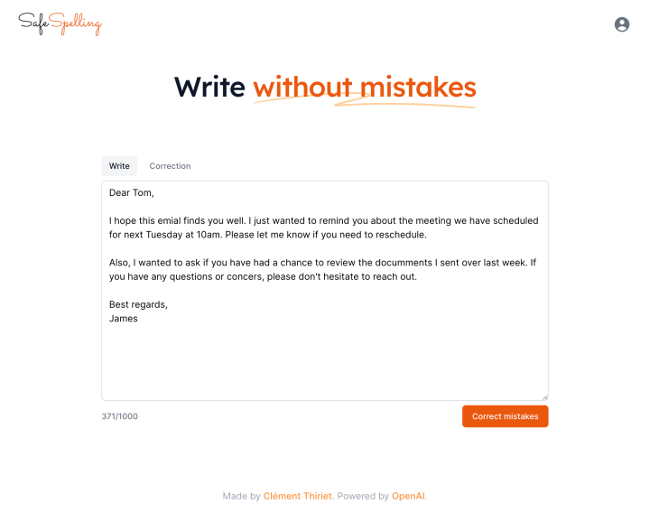 SafeSpelling