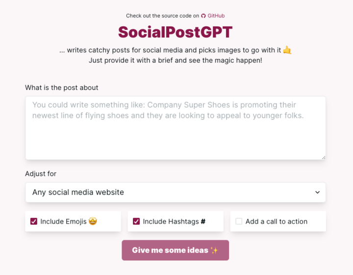 SocialPostGPT