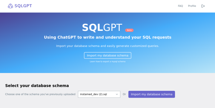 SQLGPT