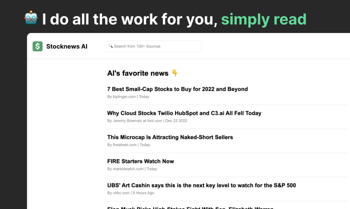Stocknews AI