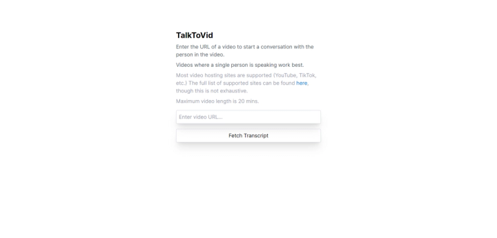 TalkToVid