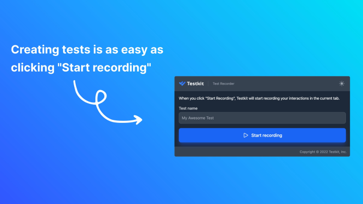 Testkit Public Beta