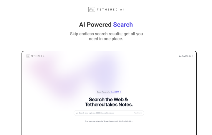 Tethered AI