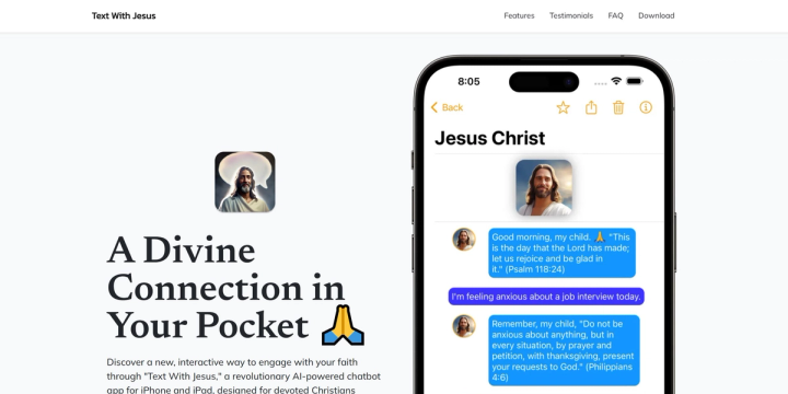 Text With Jesus