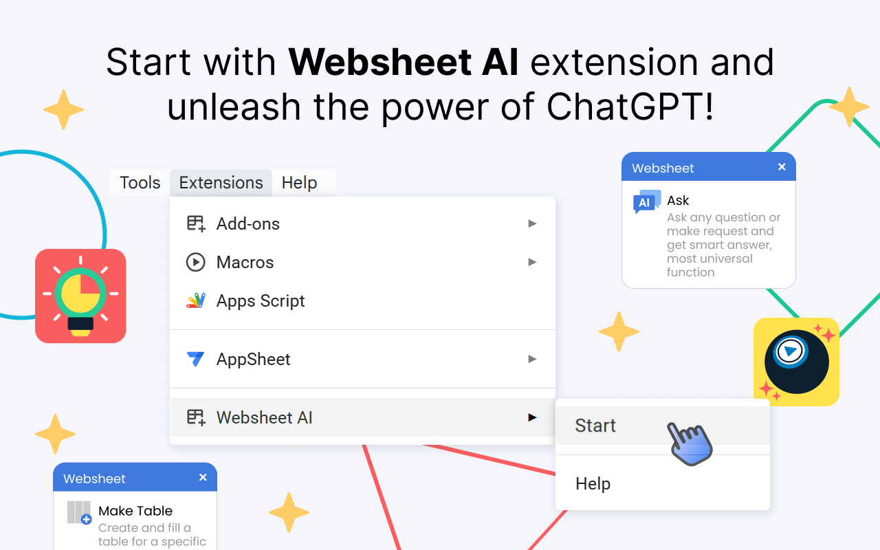 Websheet AI