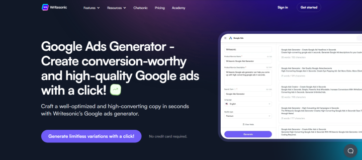 Writesonic AI Writer
